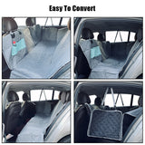 Car Seat Cover Trunk Protector Mattress Cat Dog Cushion Pet Travel Carrier Waterproof Car Rear Back Mat For Dogs