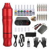 Complete Mini Power Equipment Pen Set Tattoo Supplies Tatuagem Material