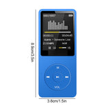 MP3 Player USB Charging Record Digital Display Screen Media Lossless Portable Pocket Sports Running Walking Music Play Hot Sale