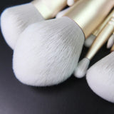 Makeup brush-Ice White 12pcs synthetic hair cosmetic brushes set-foundation&blush&powder&face&eye-cosmetic tools&pens