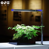 ONF Flat Nano Full Spectrum LED Plant Light Freshwater for Under 10 Gallon Fish Tank Terrarium Aquarium Decor