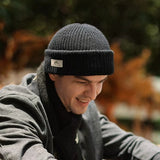 2 in 1 Mask Beanies Men Winter Balaclava Hat Full Face Shield Ski Bonnet Tactical Cycg Earmuffs Cap Knitted Headgear Suit