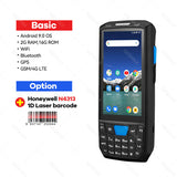 Android 9.0 Honeywell 1D 2D Scanner Red PDA with Charge Cradle Handheld POS Terminal Data Collector Reader QR Barcode Scanning Inventory Managememt WiFi Bluetooth 4G GPS NFC