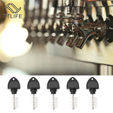 TTLIFE 15 PCS Plugs Brush and Tap Cleaning Plug Hygiene Brush Set for Draft Beer Faucet Cap Tools