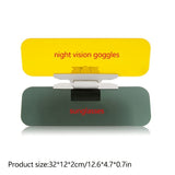 1PC accessories day and anti glare glasses for car drivers night vision sunglasses