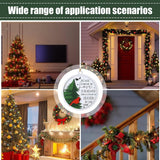 Bird Holiday Ornament Home Decor Wood Ornaments Red Birds For Fireplaces Christmas Trees Doors