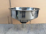 Large stainless steel upper 30CM lower 51mm hight 235mm for liquid thickened oil wine funnel replacement parts
