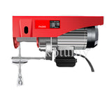 Electric 220V Household Small Lift Portable Remote Control Hoist Crane with Wire.