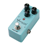 Nux Guitar Effect Pedal Processsor Morning Star Blue Overdrive Guitar Effect Pedal Warm Analog Distortion Musical Accessories