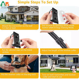 2-in-1 Wireless Dog Training Collar - Electric Fence and Waterproof IPX6.