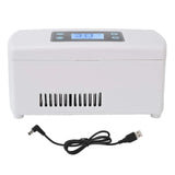 Case Portable Fridge Plug in for Home Car Travel Insu Cooler Medicine Coog Box