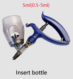 Automatic Veterinary Continuous Animal Injection Adjustable Vaccine Syringe for Livestock Bird Cattle Sheep Veterinarian