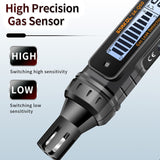 Handheld Leak Detector Natural Leakage Tester Portable Combustible Gases Concentration Test Meter
