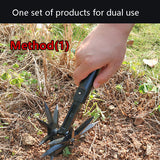 New Household Soil Turning Lawn Blade Garden Aerator Rotary Tiller Loosening Tool