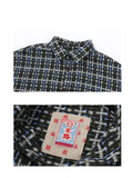 Women's Retro Stitching Lapel Small Fragrance Shirt Coat