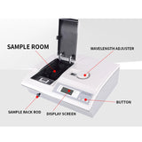 Tester 721/722N/722S Visible Spectrophotometer Photometer hine Professional Experimental Instrument