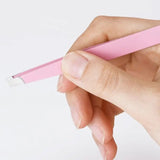 Tweezers Set 4 Pcs Stainless Steel Forceps Precision Pincette Eyelash Extension Face Blackheads Eyebrow Trimming Home