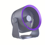 1pc Household Air Circulating Fan Wall Mounted 3-speed Silent Electric Fan Office Desktop Circulating Fan (for Wiring Use)