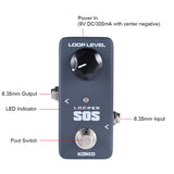 Kokko Sos Looper Electronic Pedal Guitar Effects Pedal 5 Mins Loop Recording Maximum Loop Time Is Guitar Effects Pedalboard