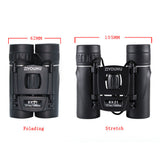 8x21 Compact Zoom Binoculars Long Range 1000m Folding HD Powerful Mini Telescope BAK4 FMC Optics Hunting Sports Camping