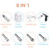 NEW Hydra Dermabrasion RF BIO-Lifting Spa Facial Machine/Aqua Facial Cleaning Machine/Water Peeling Dermabrasion 8 IN 1