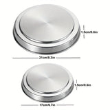 4pcs Stainless Steel Stove Cover Home Kitchenware Accessories Kitchen Creative Induction Cooker Cover