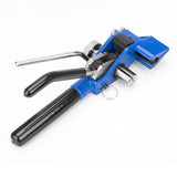 Ratchet Type Stainless Steel Tie Gun Cable Ties Plier for Width 4.6-25mm Thickness 0.25-1.2mm Fastening Strap Cutting Tool
