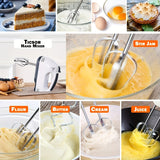 Electric Hand Mixer, 7-Speed Hand-Held Egg Beater Whisk Breaker, Electric Mixer, Home Appliances Stirrer
