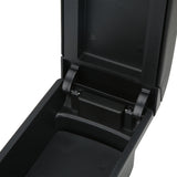 Car Armrest Box Large Capacity Simple Install Easy Clean Stable Central Console Storage Box  Slip Resistant for Vehicle