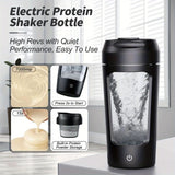 500ML Electric Protein Powder Shaker Cup - Automatic Mixer for Protein Powder, Milk, Coffee. Ideal for Gym and Outdoor Use.