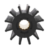 Outboard Water Pump Impeller 3830459 Flexible 12 Blades Copper Neoprene Rubber for Jabsco Rubber + Copper