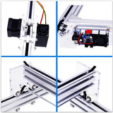 CNC 65*50cm Desktop Laser Cutting CNC6550 Stainless Steel Wood Leather Plastic Glass Acrylic Engraving hine 65X50cm