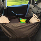 Behind Car Seat Holder Organizer With Strap Automobile Backrest Grocery Shopping Bag For Travel Household