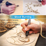 15PCS Round Kids Christmas Painting Toys Painted Wood Chip Household Decoration Board For DIY Craft