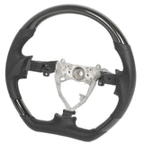 Flat Bottom Steering Wheel Stylish Stable Control Scratch Resistant Auto Hydro‑Dip Steering Wheel for FJ Cruiser 2007 To 2017