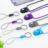 Smartphone Detachable Wrist Straps Case Lanyard Finger Strap Key Ring Mobile Phone Accessories