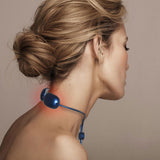 Smart Electric Neck Massager Necklace Cervical Massage Tool EMS TENS Pulse Heating Therapy Shoulder Pain Relief Neck Health Care