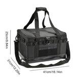 32/47L Organizer Box Multifunctional Outdoor Camping Cooker Storage Bag Large Capacity Waterproof for Picnic