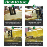 Electric Bee Uncapping Wax Knife - Beekeeping Tool for Honey Extraction with Heating Cutter