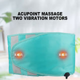 Slimming massage belt heat electric pulses tone abdominal muscle stimulator EMS acupuncture tens physiotherapy