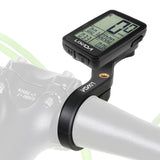 Lixada USB Rechargeable Wireless Bike Cycling Bicycle Speedometer Odometer with Computer Mount Holder