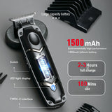 2024 New WMARK NG-2048 Brushless Oil Head Electric Hot Selg Rechargeable Clippers Hair Cutting hine