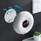 1pc Automatic Foam Soap Dispenser with LED Display and Infrared Sensor - Easy and Convenient Hand Washing Solution for Your Home , Bathroom Accessories