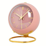Nordic creative electronic watch, simple alarm clock, new desk, bedside student dumbbell, night light pointer