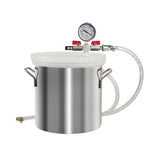 Vacuum defoaming barrel industrial drop silicone degassing epoxy resin experimental equipment 304 stainless steel