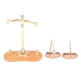 1/12 Dollhouse Miniature Accessories Mini Balance Scale Model Toys For Doll House Decoration