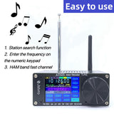 New Ats25max RDS Function Decoder Si4732 Full-Band Radio Receiver DSP Radio Receiver With Spectrum Scanning DSP Receiver