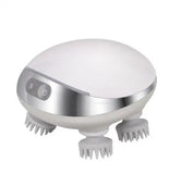 Electric Head Anti Stress Whole Body Massage Instrument Intelligent LCD Waterproof Rechargeable Vibrating Massager