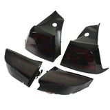 LED Tail Lights Assembly High Brightness Rear Brake Light IP67 Waterproof Plug and Play Multifunction for Model 3 Y 2017‑2023