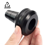 CRUSHER Aluminum Alloy Hookah Molasses Catcher with Silicone Adapter Oil Collector Chicha Nargile Cachimba Accessories